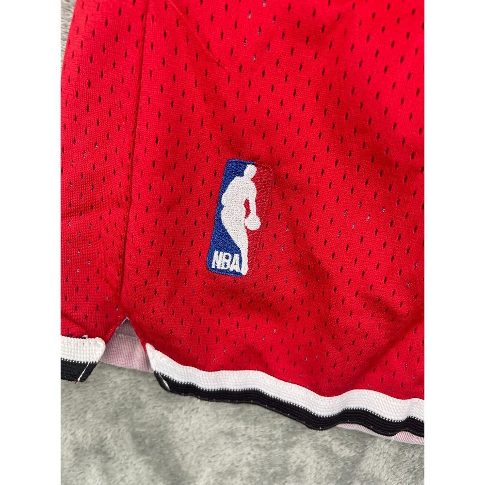 Just Don 1993-94 Houston Rocket Shorts Size Small Red RARE Yao Ming - Picture 6 of 12